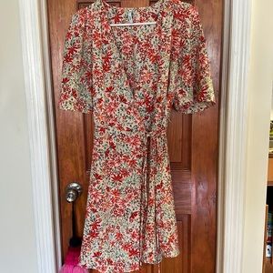 Mango wrap dress